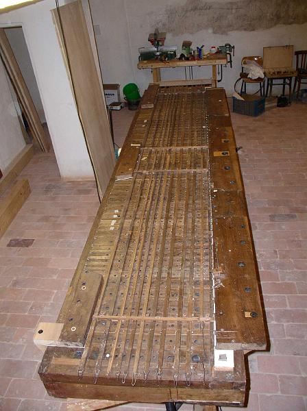 31  Il somiere prima di essere isssato sul cavallo.JPG